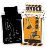 Obliečky Bager svietiace 140/200, 70/90