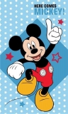 Detský uterák Mickey hviezdičky 50/30