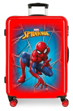 Cestovný kufor ABS Spiderman Black 68 cm