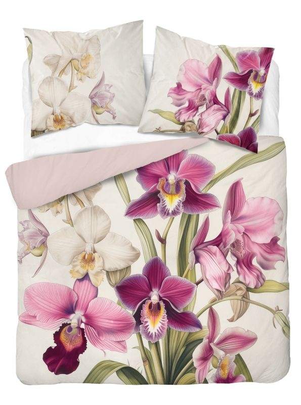 Francúzske obliečky 3D Orchidea micro 220/200, 2x70/80