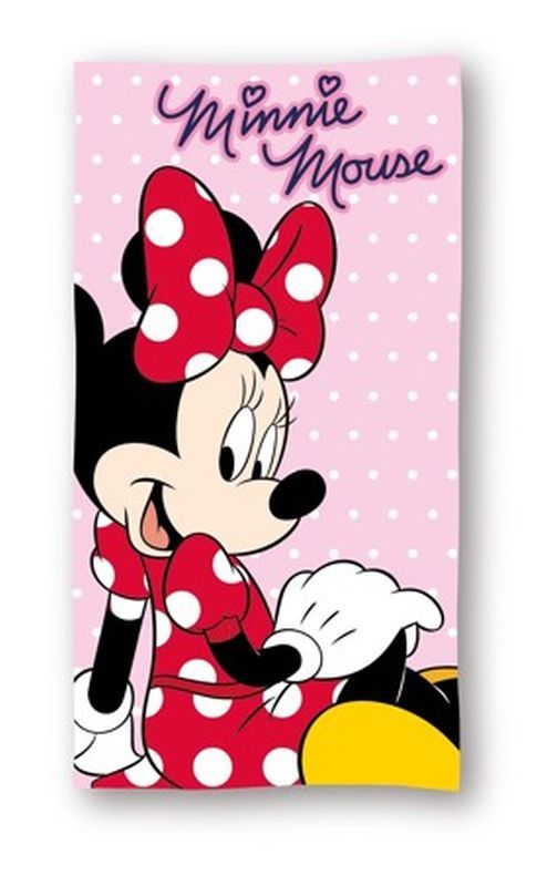 Osuška Minnie pink 70/140