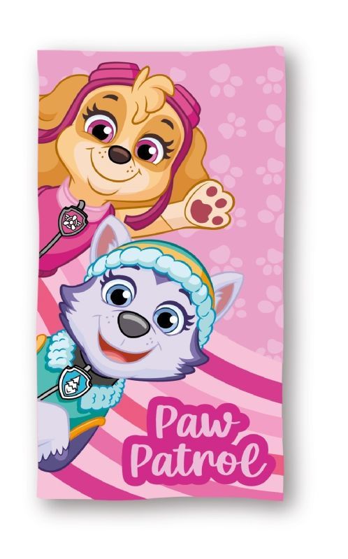 Osuška Micro Paw Patrol Skye a Everest 70/140
