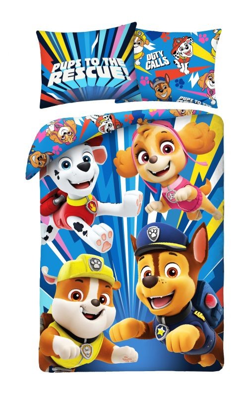 Obliečky Paw Patrol Calls 140/200, 70/90