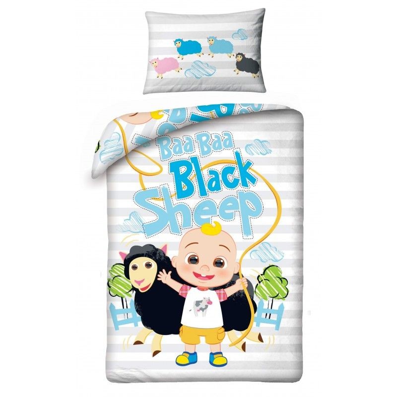 Obliečky do postieľky Cocomelon 100/135, 40/60