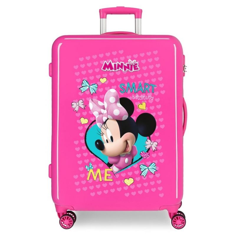 Cestovný kufor ABS Minnie Happy 68 cm