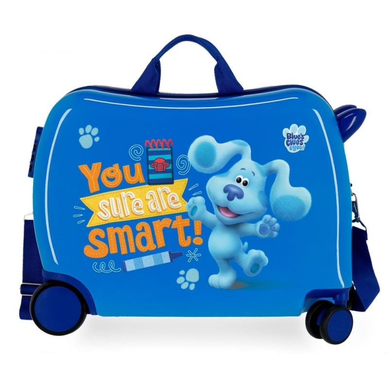 Detský kufrík na kolieskach Blues Clues Smart Blue MAXI