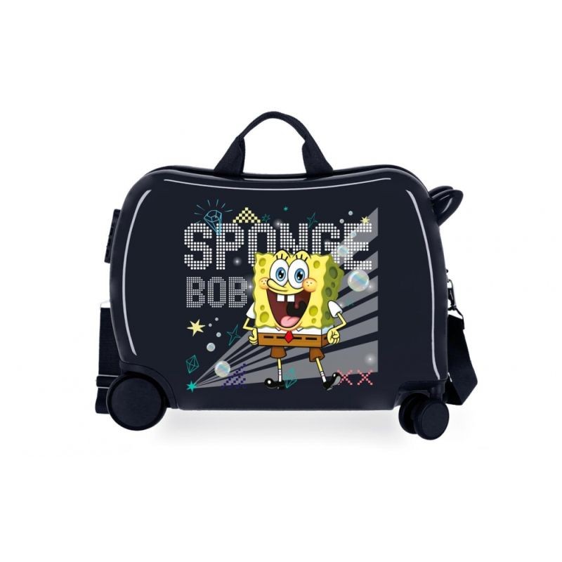 Detský kufrík na kolieskach SpongeBob Party MAXI
