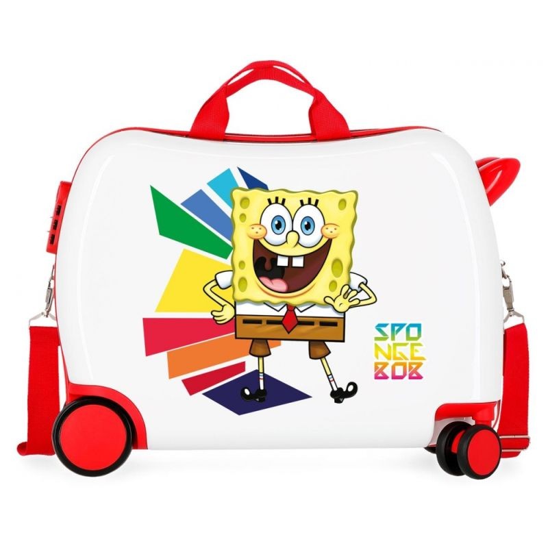 Detský kufrík na kolieskach SpongeBob MAXI