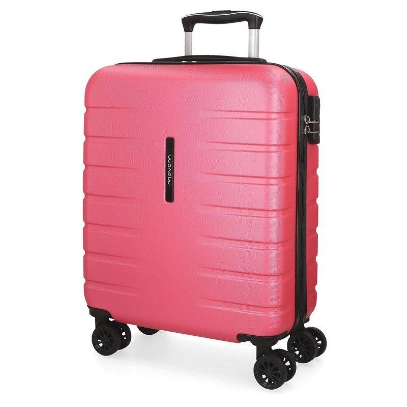 Cestovný kufor ABS MOVOM Turbo Pink 55 cm