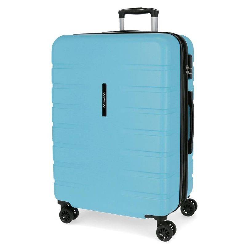 Cestovný kufor ABS MOVOM Turbo Sky Blue 79 cm