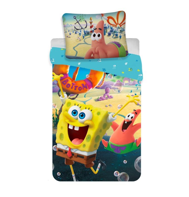 Obliečky SpongeBob Movie 140/200, 70/90