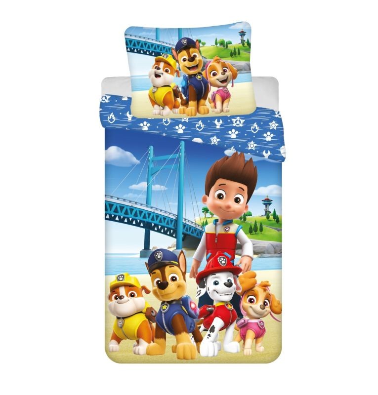 Obliečky Paw Patrol PP457 Bridge 140/200, 70/90