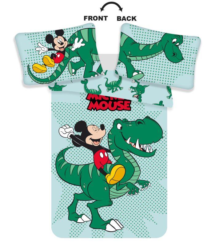 Obliečky do postieľky Mickey dino baby 100/135, 40/60