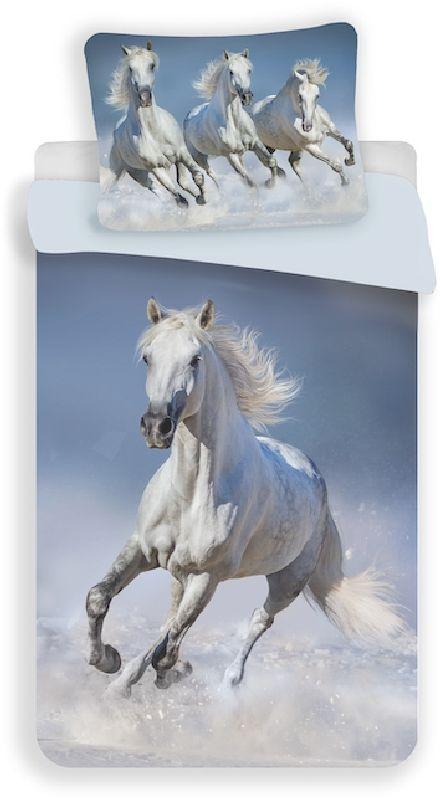 Obliečky Horses white 140/200, 70/90