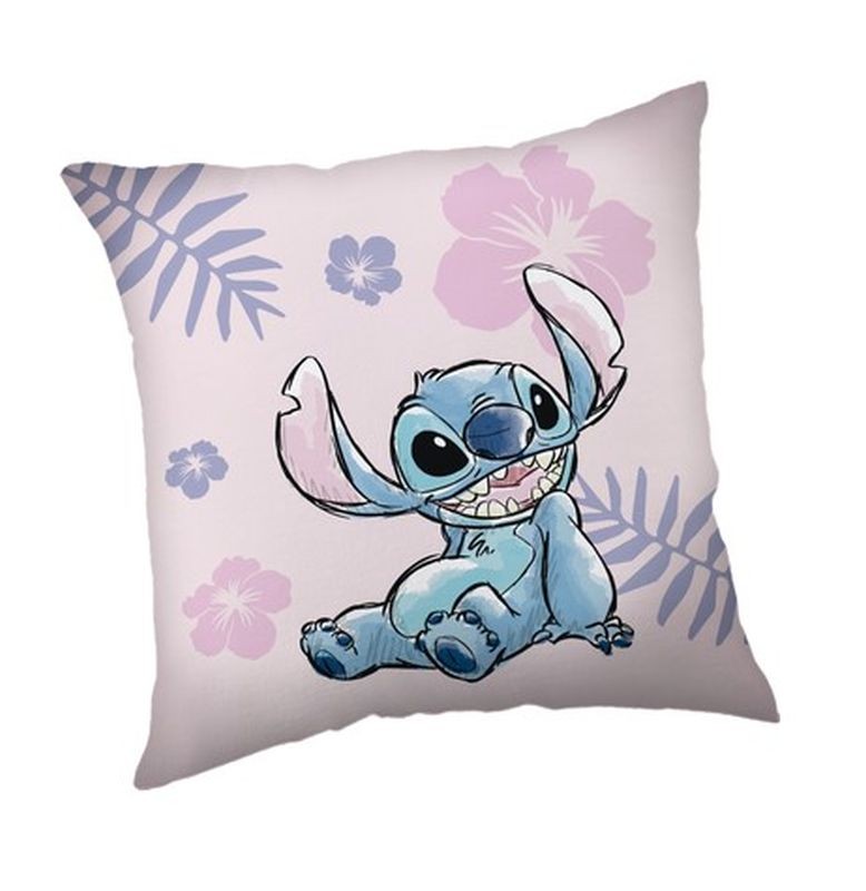 Mikroplyšový vankúšik Lilo and Stitch Pink 35/35