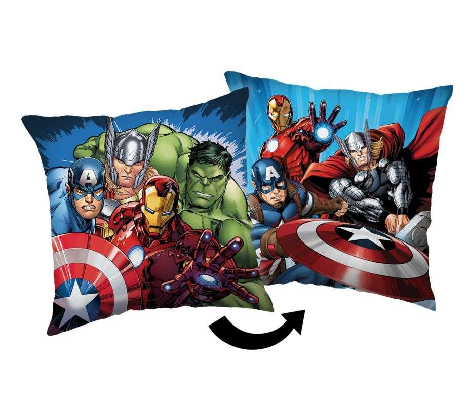 Mikroplyšová obliečka na vankúšik Avengers Heroes 03 40/40