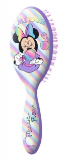 Hrebeň kefa na vlasy Minnie dúha