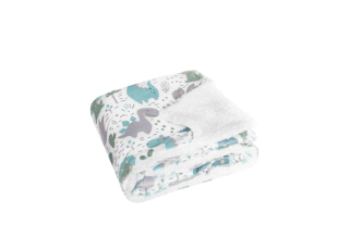 Soft fleece deka s baránkom Dino 80x100cm
