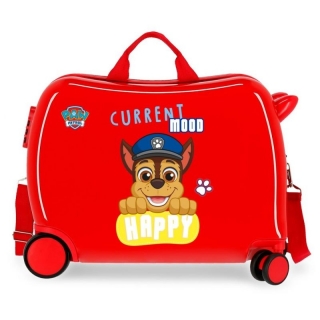 Detský kufrík na kolieskach Paw Patrol Playful red MAXI