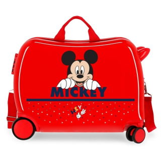 Detský kufrík na kolieskach Mickey Happy MAXI