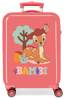 Cestovný kufor ABS Bambi Coral 55 cm