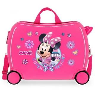 Detský kufrík na kolieskach Minnie Super Helpers MAXI