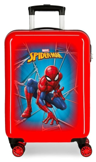 Cestovný kufor ABS Spiderman Black 55 cm