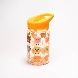 Detská Tritánová fľaša na pitie Zvieratká 450 ml